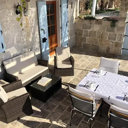 House In Sumpetar With Sea View, Terrace, Air Conditioning, Wifi 5133-1