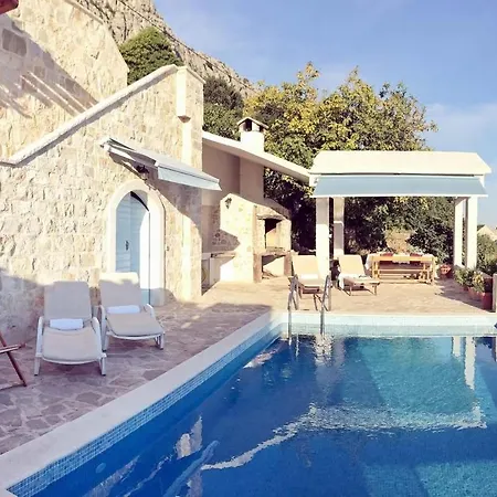 House In Sumpetar With Sea View, Terrace, Air Conditioning, Wifi 5133-1 *
