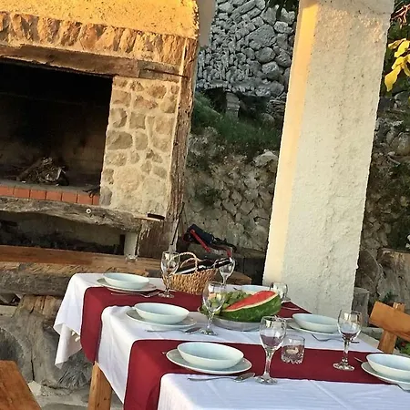 Semesterbostad House In Sumpetar With Sea View, Terrace, Air Conditioning, Wifi 5133-1 *