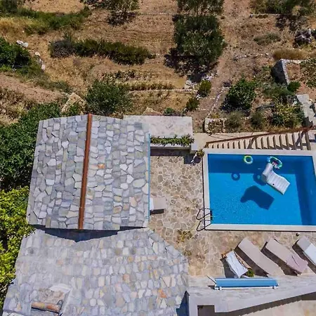 House In Sumpetar With Sea View, Terrace, Air Conditioning, Wifi 5133-1 *
