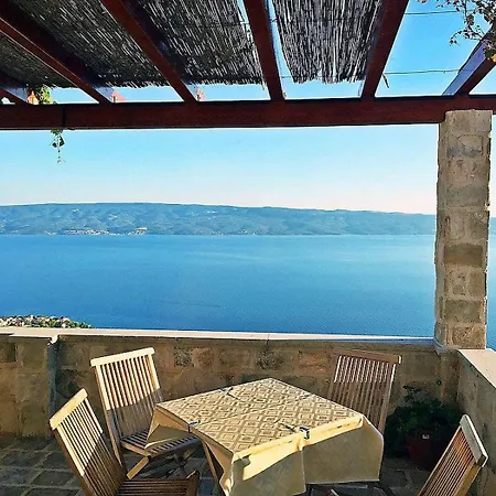 House In Sumpetar With Sea View, Terrace, Air Conditioning, Wifi 5133-1 *